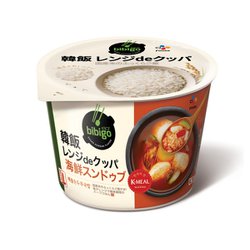 bibigo 韓飯レンジクッパ 海鮮スンドゥブ 173.7g [加工食品]