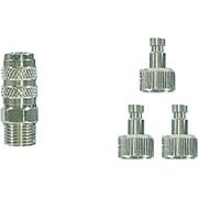 440 クイックジョイント プラグ3個付 [エアブラシ用品]