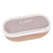 ランチボックス 弁当箱 レカ オーバル 1段 600ml 日本製 ライトブラウン 73422