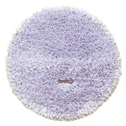 PLYS Fleuri SOUFFLE ラウンドマット ラグ 約直径47cm パープル
