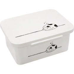 なごみねこ お掃除シート ケース パッキン付き ホワイト