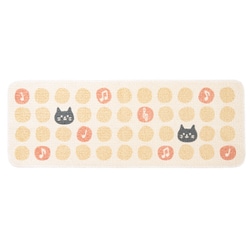 リズムキャット キッチンマット 約縦45cm×横120cm