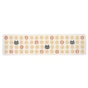 リズムキャット キッチンマット 約縦45cm×横180cm