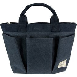 4069-00 ネイビー [Cacha Cacha （カチャカチャ） スリーポケット ランチバッグ]