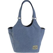 4568-00 ブルー [CACHA CACHA （カチャカチャ） トートバッグ]