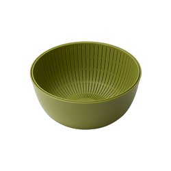 米とぎにも使えるザルとボウル Colander＆Bowl グリーン