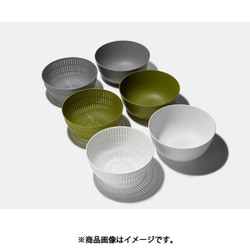 ライクイット 米研ぎにもつかえるザルとボウル Colander&Bowl グレー ライクイット 米とぎにも使えるザルとボウル グレー（浅型