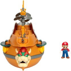 スーパーマリオ Jakks クッパ クッパのひこうせんかん フィギュア あのクッパ戦艦で遊べる！「DXプレイセット（クッパ戦艦）」が11