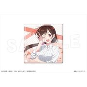 彼女、お借りします スクエア缶バッジ 05 水原千鶴 B [キャラクターグッズ]