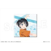 彼女、お借りします スクエア缶バッジ 07 更科瑠夏 B [キャラクターグッズ]