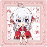 魔女の旅々 ぷちちょこ ラバーマットコースター イレイナ ぶどう踏みの乙女Ver. [キャラクターグッズ]