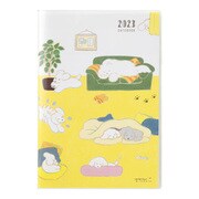 2023 ポケットダイアリー B6 イヌ柄 22185006