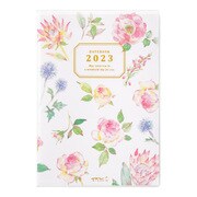 2023 ポケットダイアリー B6 カントリータイム 花柄 22189006