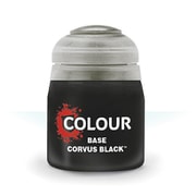 Citadel Base CORVUS BLACK [シタデルベース アクリル系塗料 12ml]