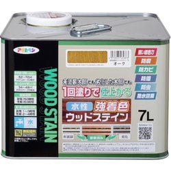 464873 [水性強着色ウッドステイン 7L オーク]
