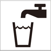6300001209 [JISピクトサイン 飲料水 150角]