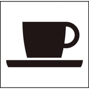 6300001350 [JISピクトサイン 喫茶・軽食 150角]