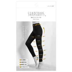 CA00-0026-S [SHAPEDAYS 着圧スリムレギンス3 Sサイズ/ブラック]