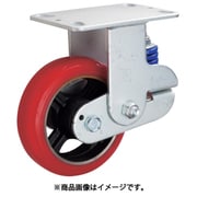 イノアック バネ付き牽引車輪（ウレタン車輪タイプ 固定金具付 Φ150） KTU-150WK-BS