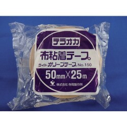 TERAOKA ライトオリーブテープ NO.150 クリーム 100mm×25m 150C100X25