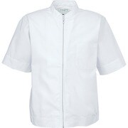 1030-0-LL [コーコス 食品半袖1030 0 ホワイト LL]