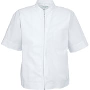 1030-0-S [コーコス 食品半袖1030 0 ホワイト S]