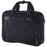 85T*91009 [MERIT（メリット） LAPTOP BRIEFCASE M AS BLACK/BLUE]