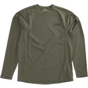 マウンテンストレッチロングスリーブ OM9840 347 Surplus Green Lサイズ [アウトドア カットソー メンズ]