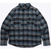 アウトポストロングスリーブラインドシャツ OM4521 056 Foil Grey Hot Spring Plaid Mサイズ [アウトドア シャツ メンズ]