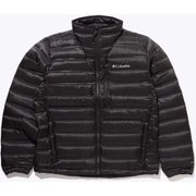 ぺブルピークダウンジャケット WE8287 010 Black Lサイズ [アウトドア ダウン メンズ]
