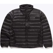 ぺブルピークダウンジャケット WE8287 010 Black XLサイズ [アウトドア ダウン メンズ]