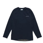 オムニヒートインフィニティニットロングスリーブクルー AE1334 464 Collegiate Navy Lサイズ [アウトドア アンダーウェア メンズ]
