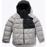 ウインターパウダーII キルティッドジャケット SB5454 023 City Grey Heather, Black Sサイズ [アウトドア ジャケット キッズ]