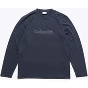 リーディトレイルロングスリーブT シャツ PM0440 493 Zinc, Graphic Logo XSサイズ [アウトドア カットソー メンズ]