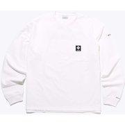 ロマビスタロングスリーブグラフィックT PM0259 100 White Lサイズ [アウトドア カットソー メンズ]