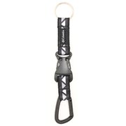 ナイオストリームキーリング Niostream Key Ring PU2308 015 Black, Triangle Pattern [アウトドア キーホルダー]
