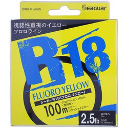 シーガー R18 フロロイエロー 100m 2.5Lb/0.6号