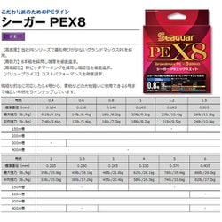 ヨドバシ.com - クレハ合繊 シーガー PEX8 150m 3号 通販【全品無料配達】