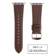 RWE033CW [ecopurela（エコピュアラ） Apple Watch 42/44/45mm用 バンド スタンダード ブラウン]