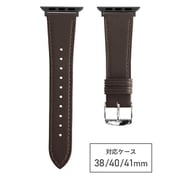 RWE533BU [ecopurela（エコピュアラ） Apple Watch 38/40/41mm用 バンド スタンダード ダークブラウン]
