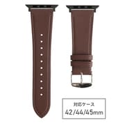 RWE533CW [ecopurela（エコピュアラ） Apple Watch 42/44/45mm用 バンド スタンダード ブラウン]