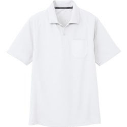 AS16570-3L [コーコス 半袖ポロシャツAS-16570 ホワイト 3L]