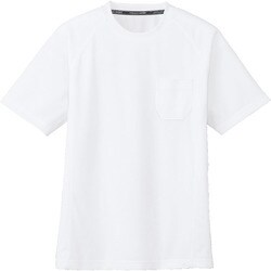 AS657-0-4L [コーコス 半袖TシャツAS-657 0 ホワイト 4L]