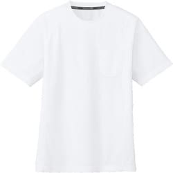 AS657-0-L [コーコス 半袖TシャツAS-657 0 ホワイト L]