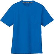 AS657-6-LL [コーコス 半袖TシャツAS-657 6 ブルー LL]
