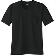 A-667-13-5L [コーコス 半袖VネックTシャツA-667 13ブラックN5L]
