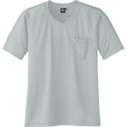 A-667-3-5L [コーコス 半袖VネックTシャツA-667 3 シルバー 5L]