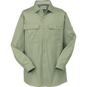 P-388-19-5L [コーコス 長袖シャツP-388 19Mグリーン5L]