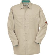 P-5580-2-L [コーコス 半袖ブルゾンP-5580 2 ベージュL]