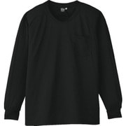 A-668-13-5L [コーコス 長袖VネックTシャツA-668 13ブラックN5L]